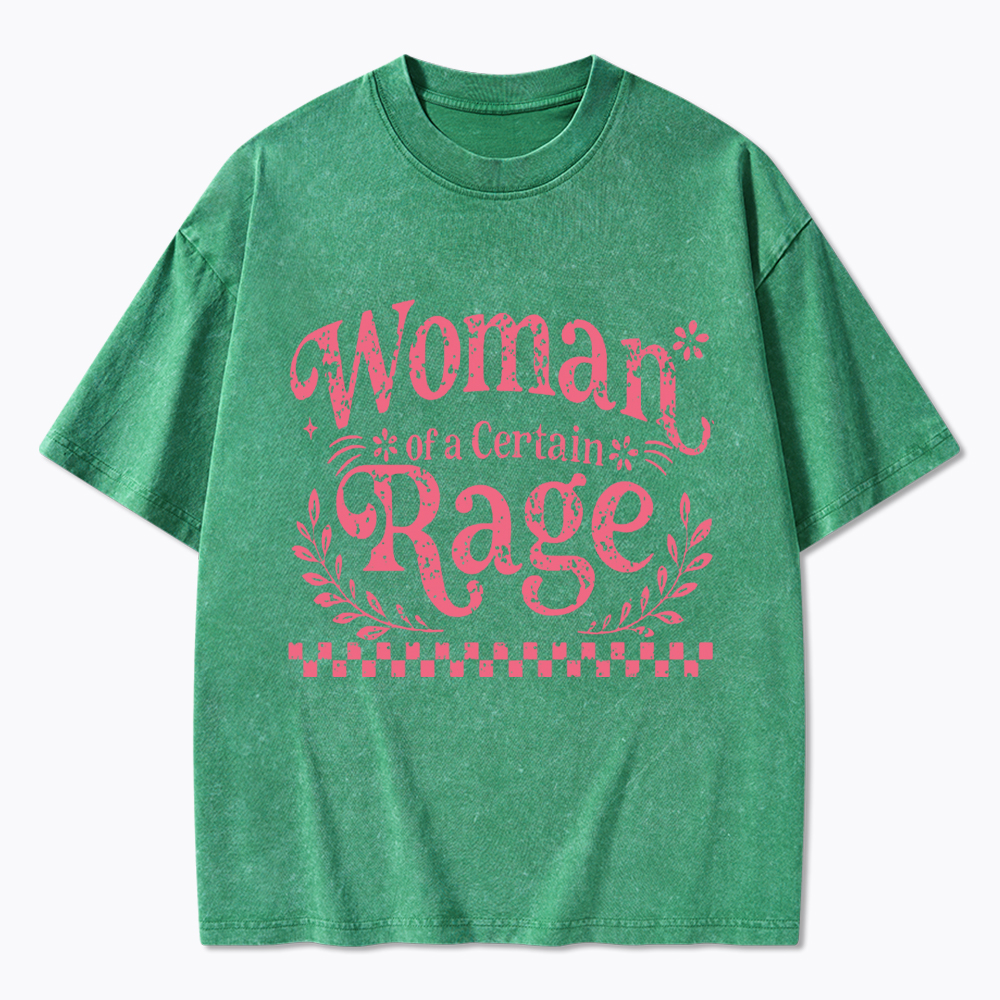 Woman of a Certain Rage Washed T-Shirt