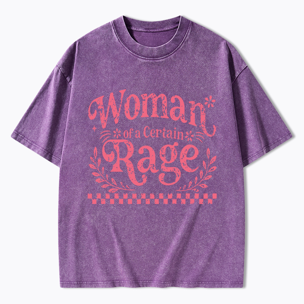 Woman of a Certain Rage Washed T-Shirt