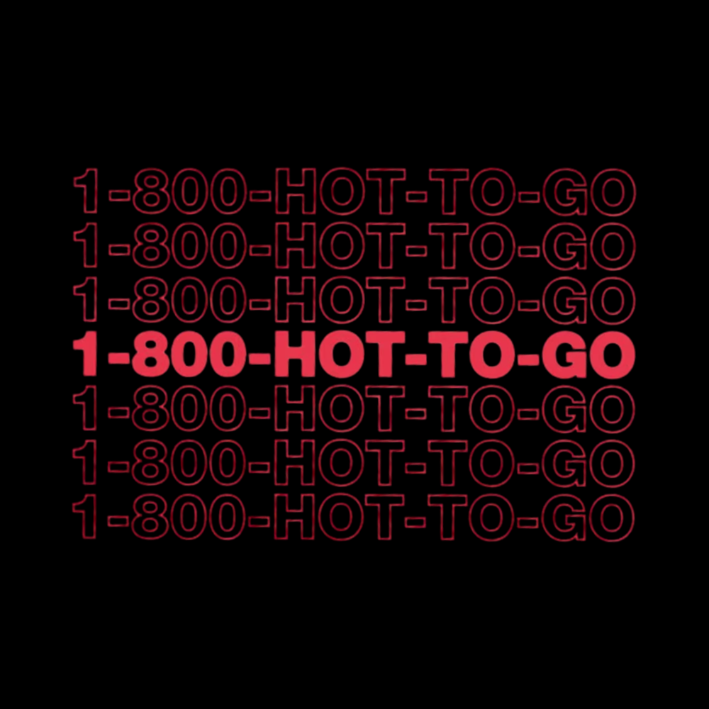 1800 Hot To Go Off Shoulder T-shirt