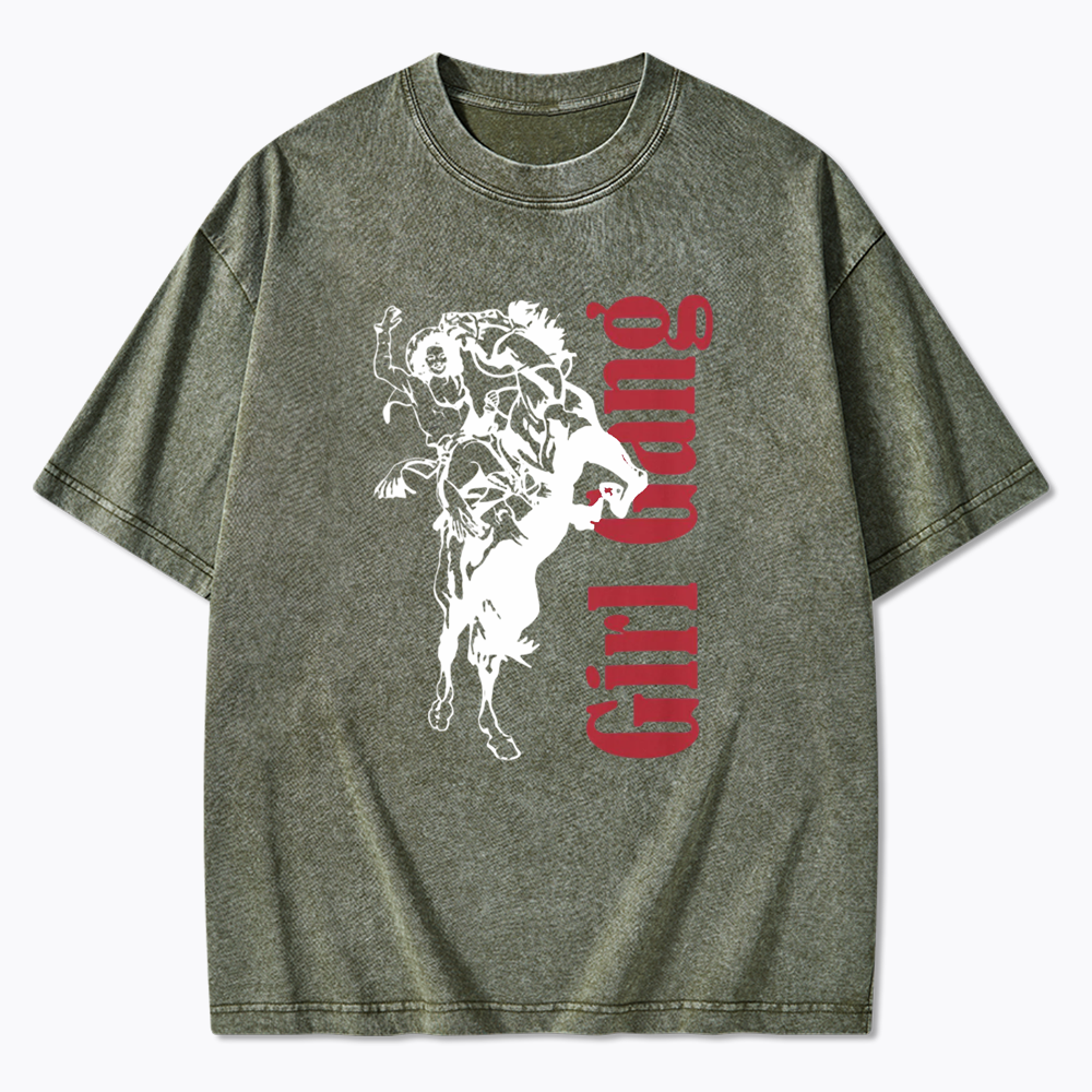 Girl Gang Washed T-Shirt