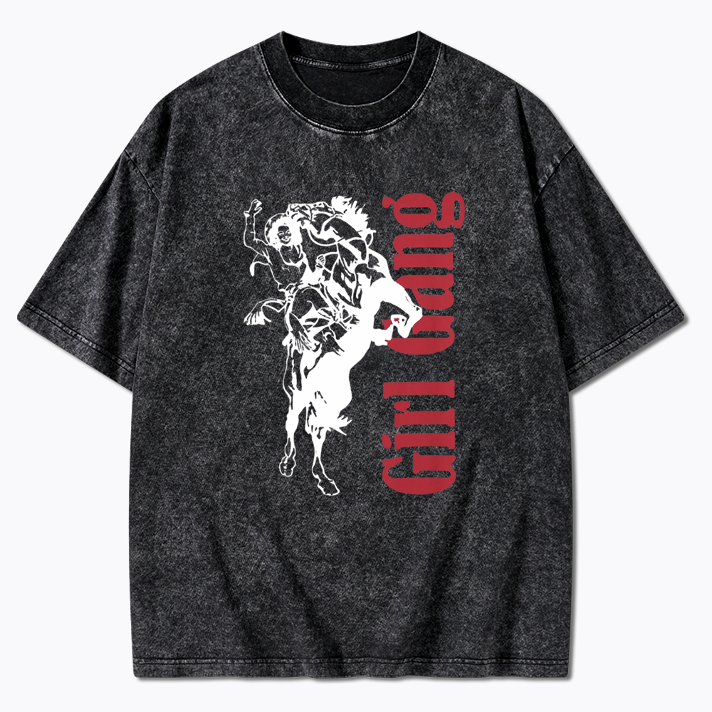 Girl Gang Washed T-Shirt