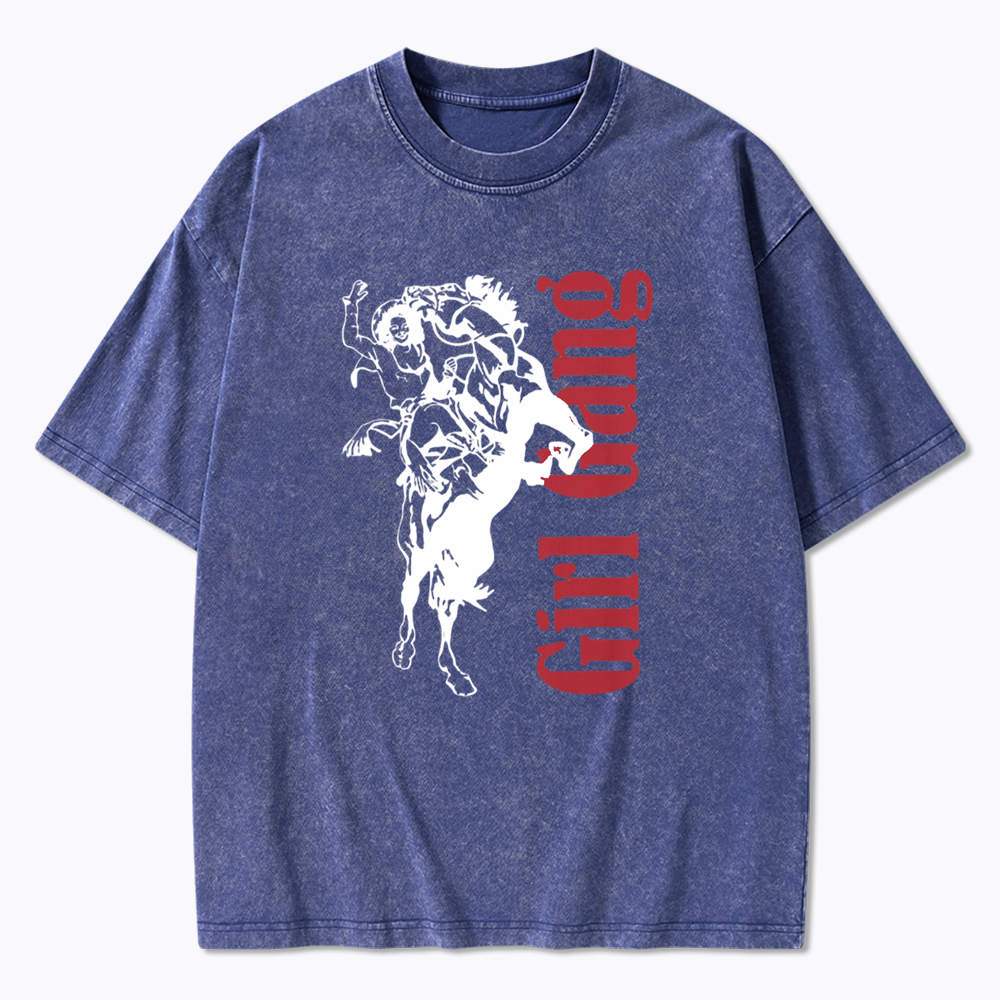 Girl Gang Washed T-Shirt