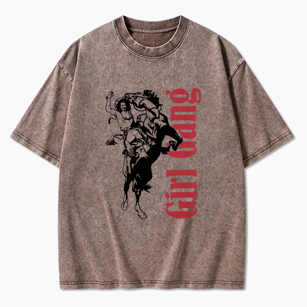 Girl Gang Washed T-Shirt
