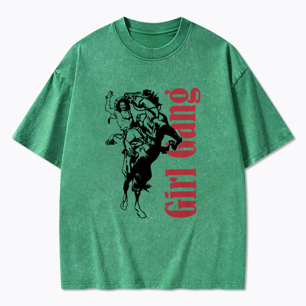 Girl Gang Washed T-Shirt