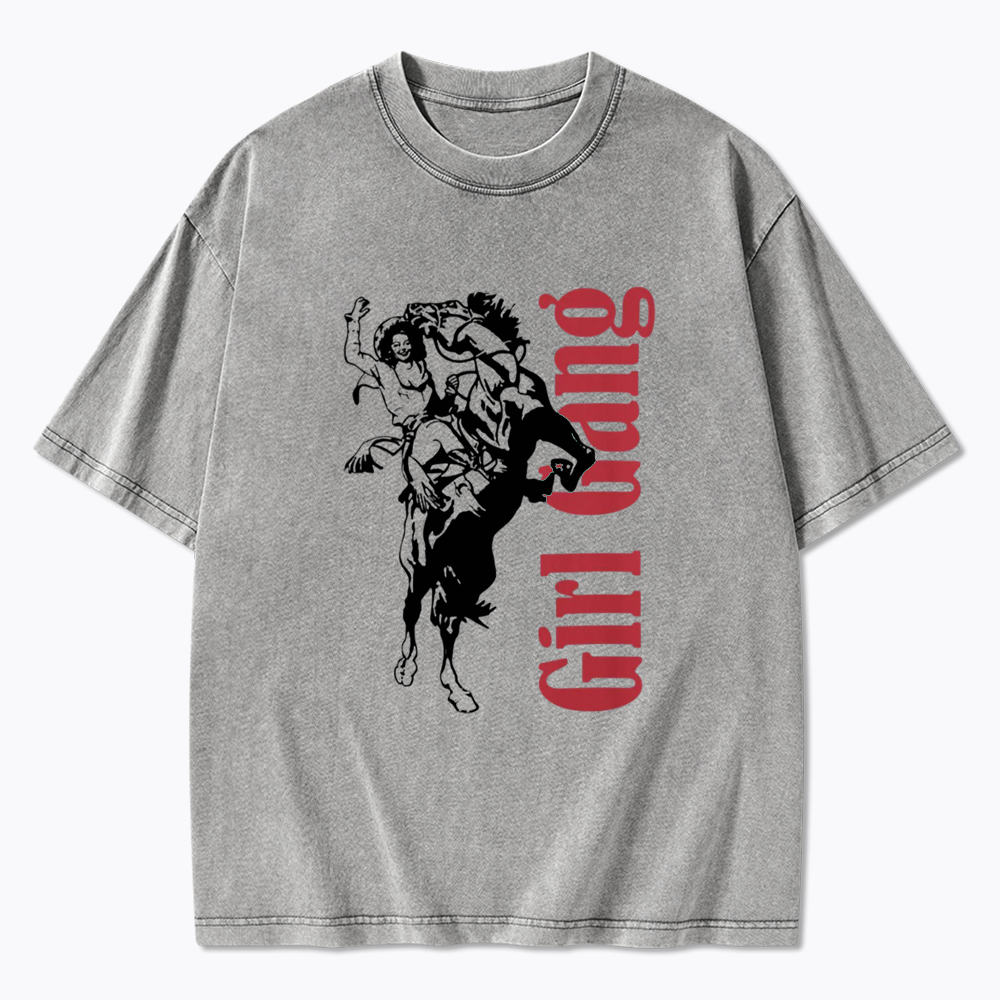 Girl Gang Washed T-Shirt