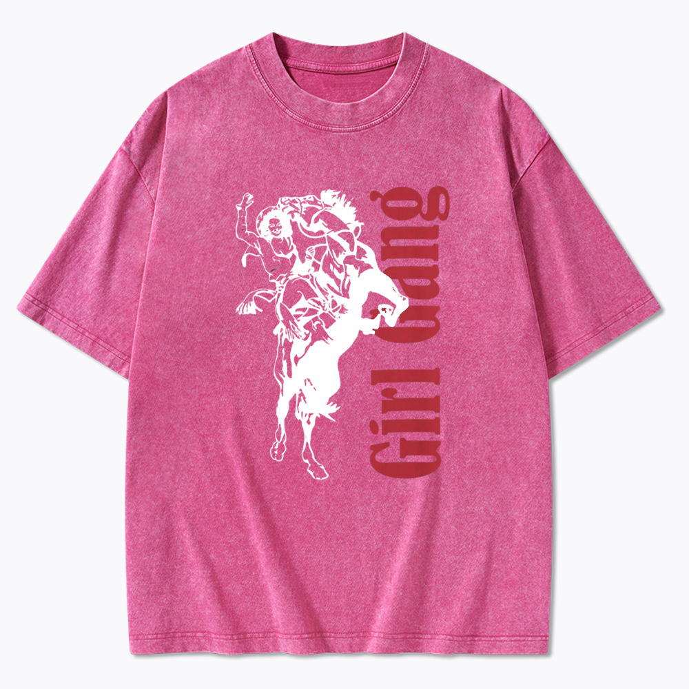 Girl Gang Washed T-Shirt