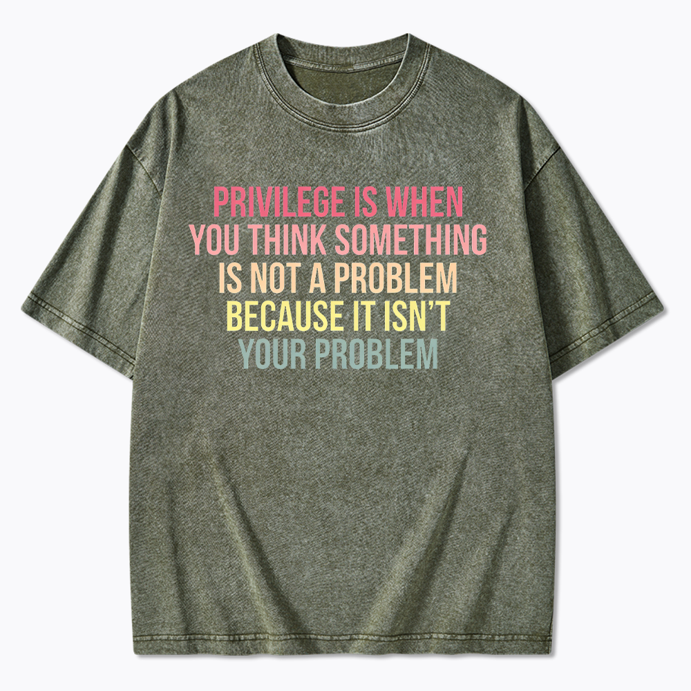 Social Justice Washed T-Shirt