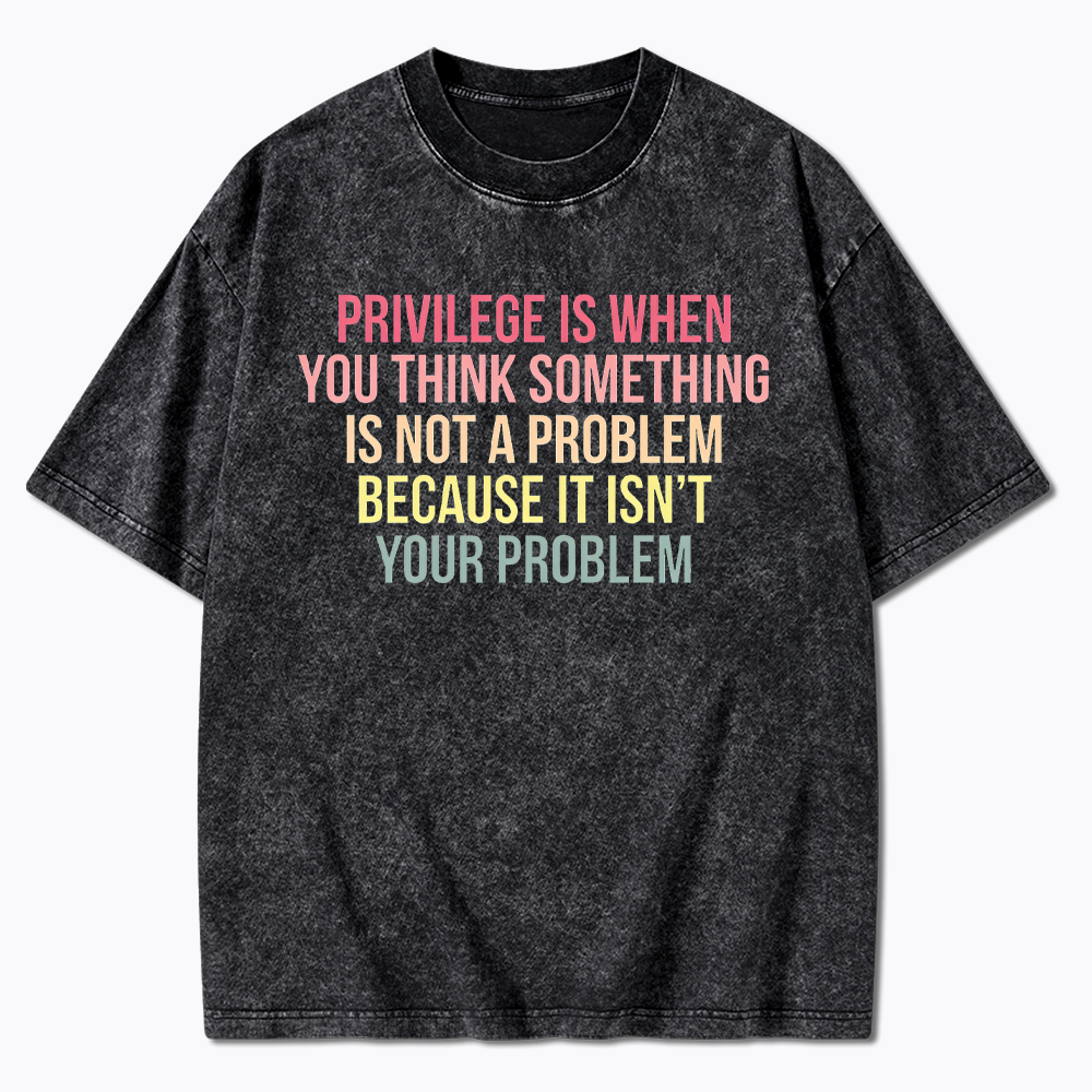 Social Justice Washed T-Shirt