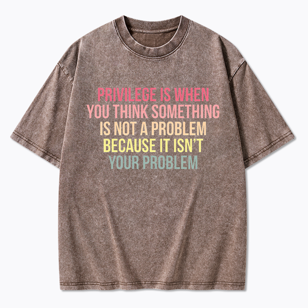 Social Justice Washed T-Shirt