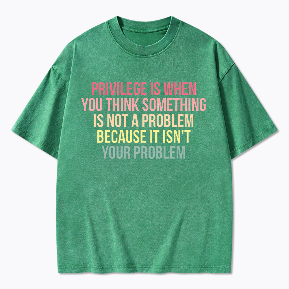 Social Justice Washed T-Shirt