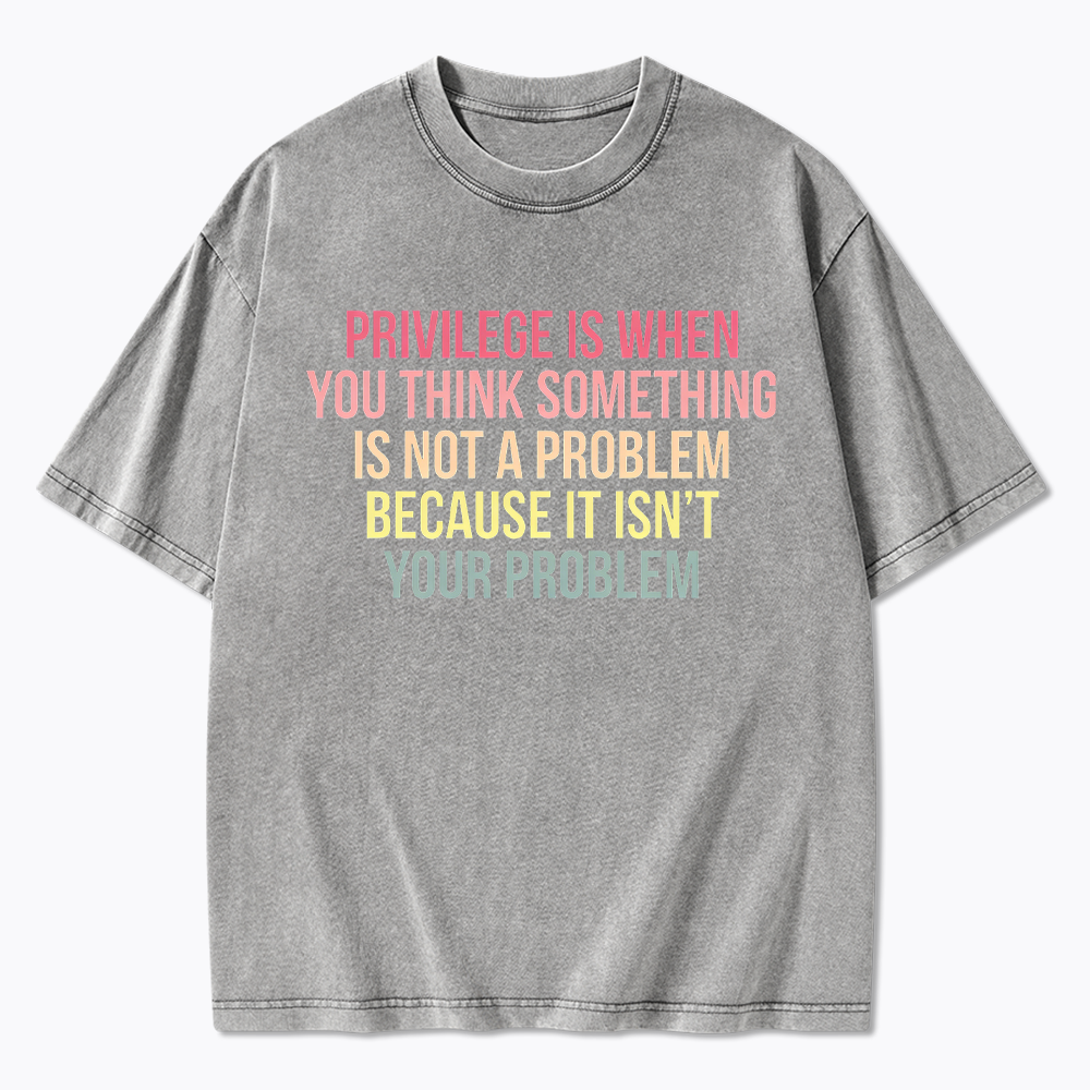 Social Justice Washed T-Shirt