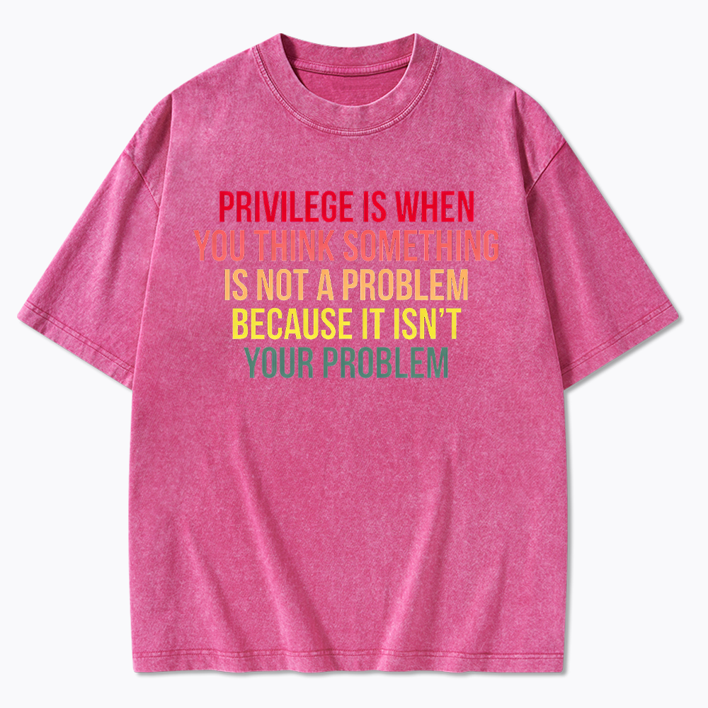 Social Justice Washed T-Shirt