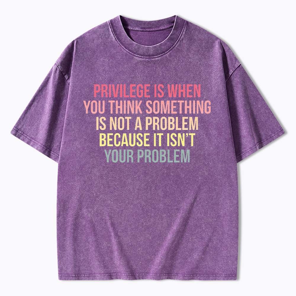 Social Justice Washed T-Shirt