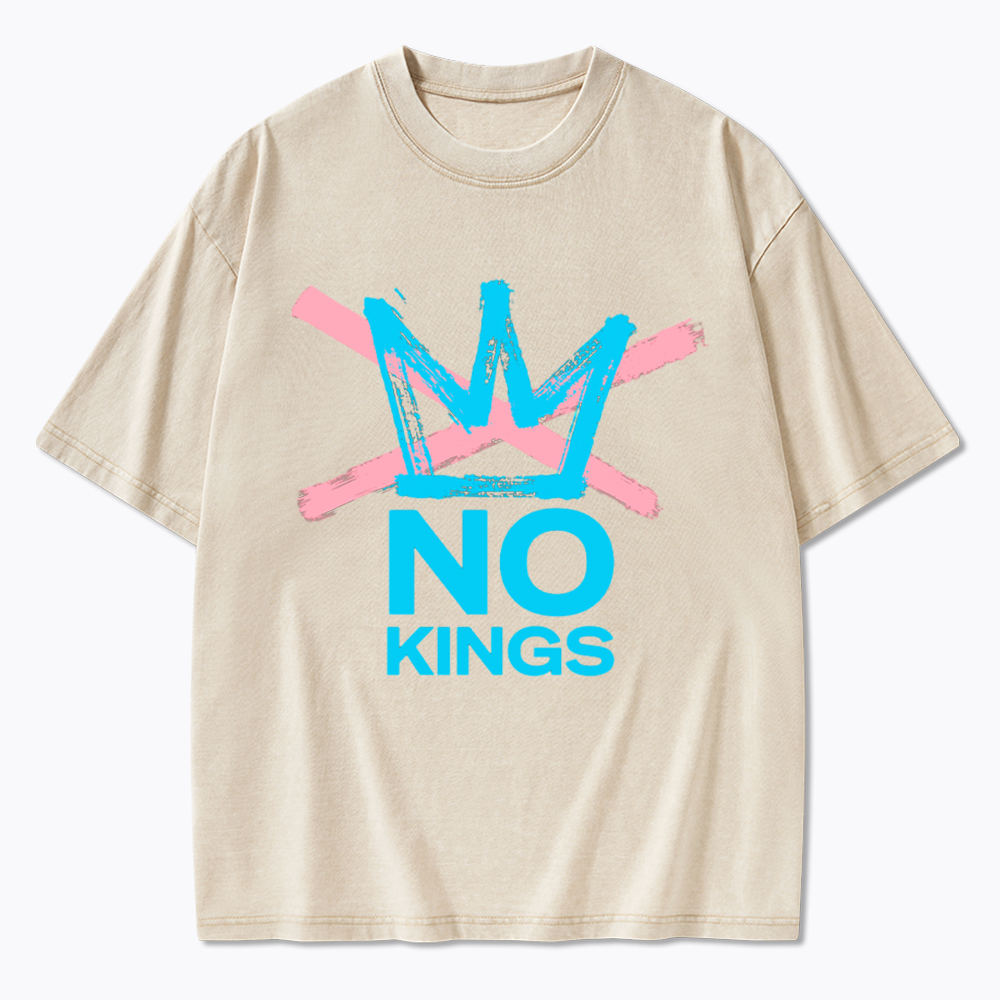 NO KINGS Washed T-Shirt