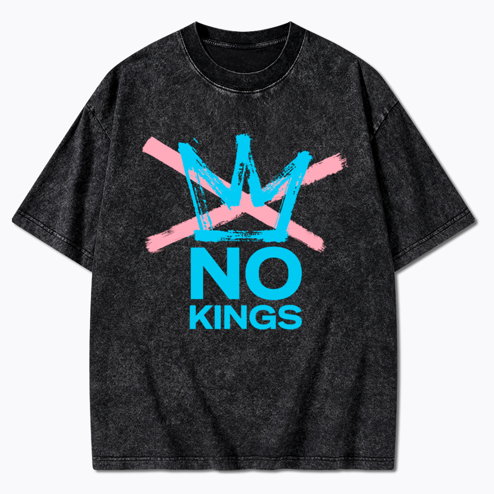 NO KINGS Washed T-Shirt