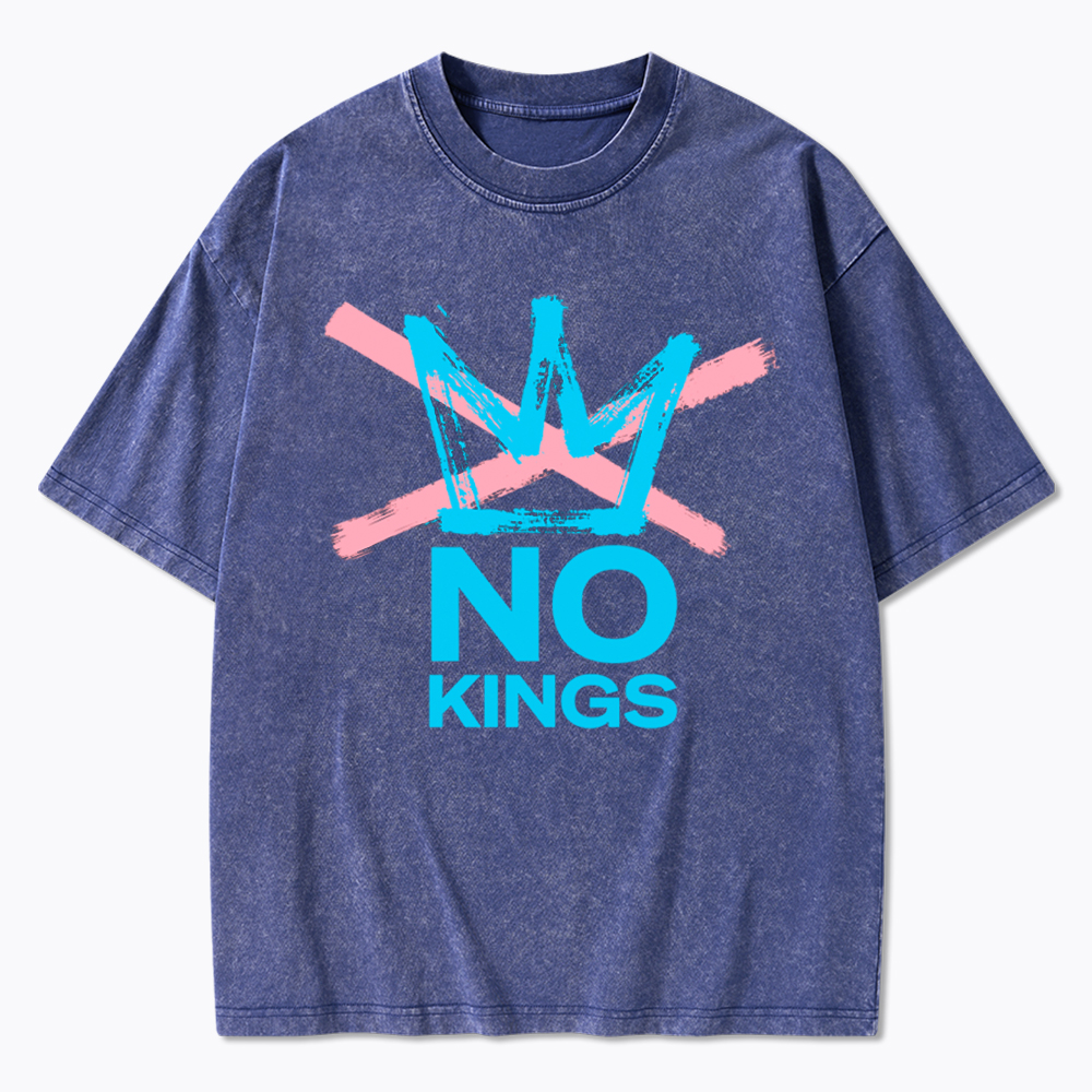 NO KINGS Washed T-Shirt