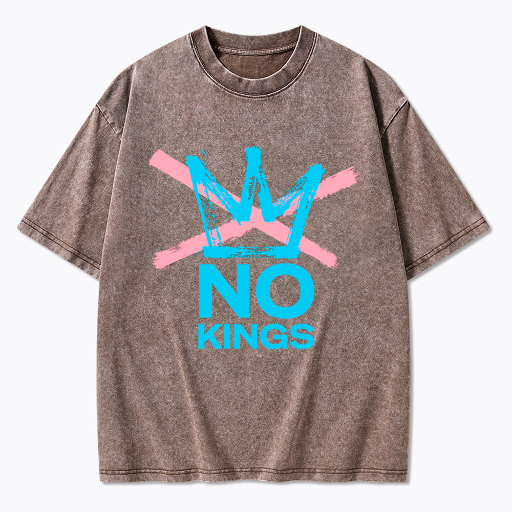 NO KINGS Washed T-Shirt