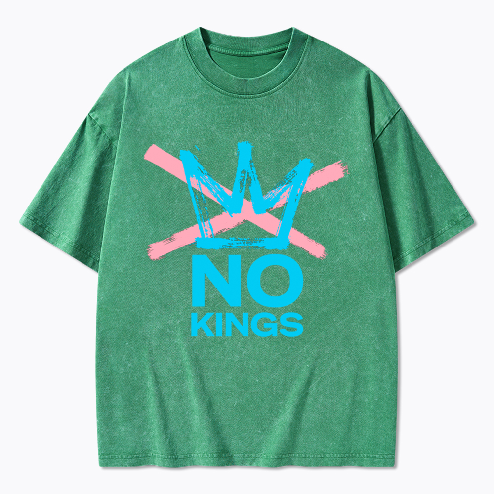 NO KINGS Washed T-Shirt