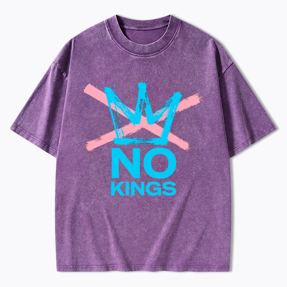 NO KINGS Washed T-Shirt