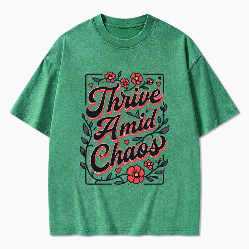 Thrive Amid Chaos Washed T-Shirt