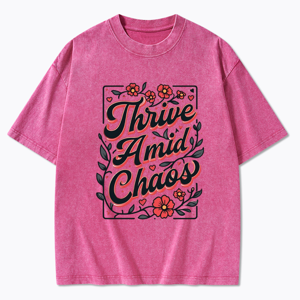 Thrive Amid Chaos Washed T-Shirt