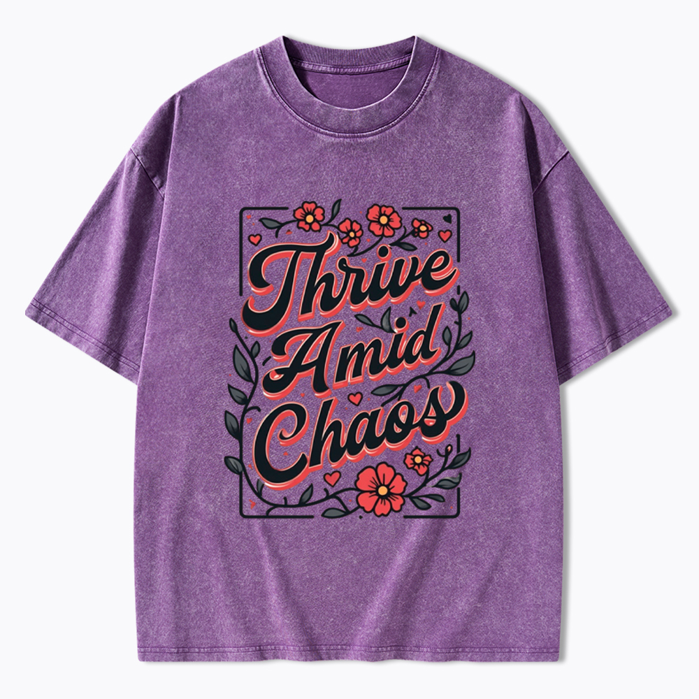 Thrive Amid Chaos Washed T-Shirt
