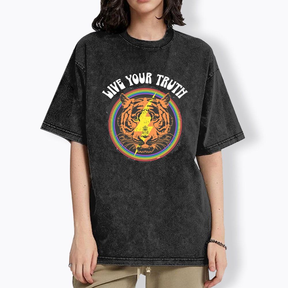 Live Your Truth Washed T-Shirt