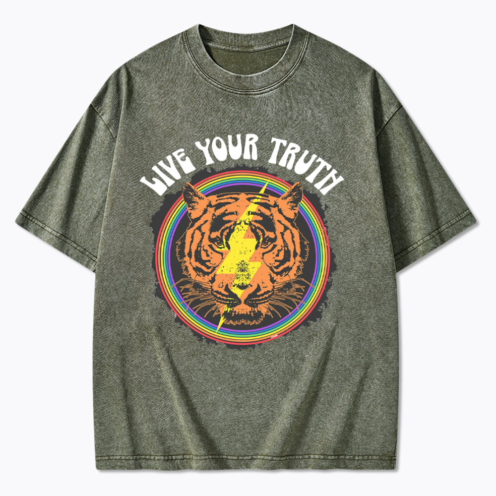 Live Your Truth Washed T-Shirt