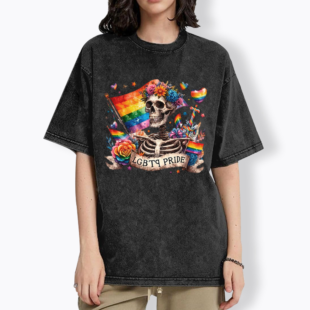 LGBTQ Pride Washed T-Shirt
