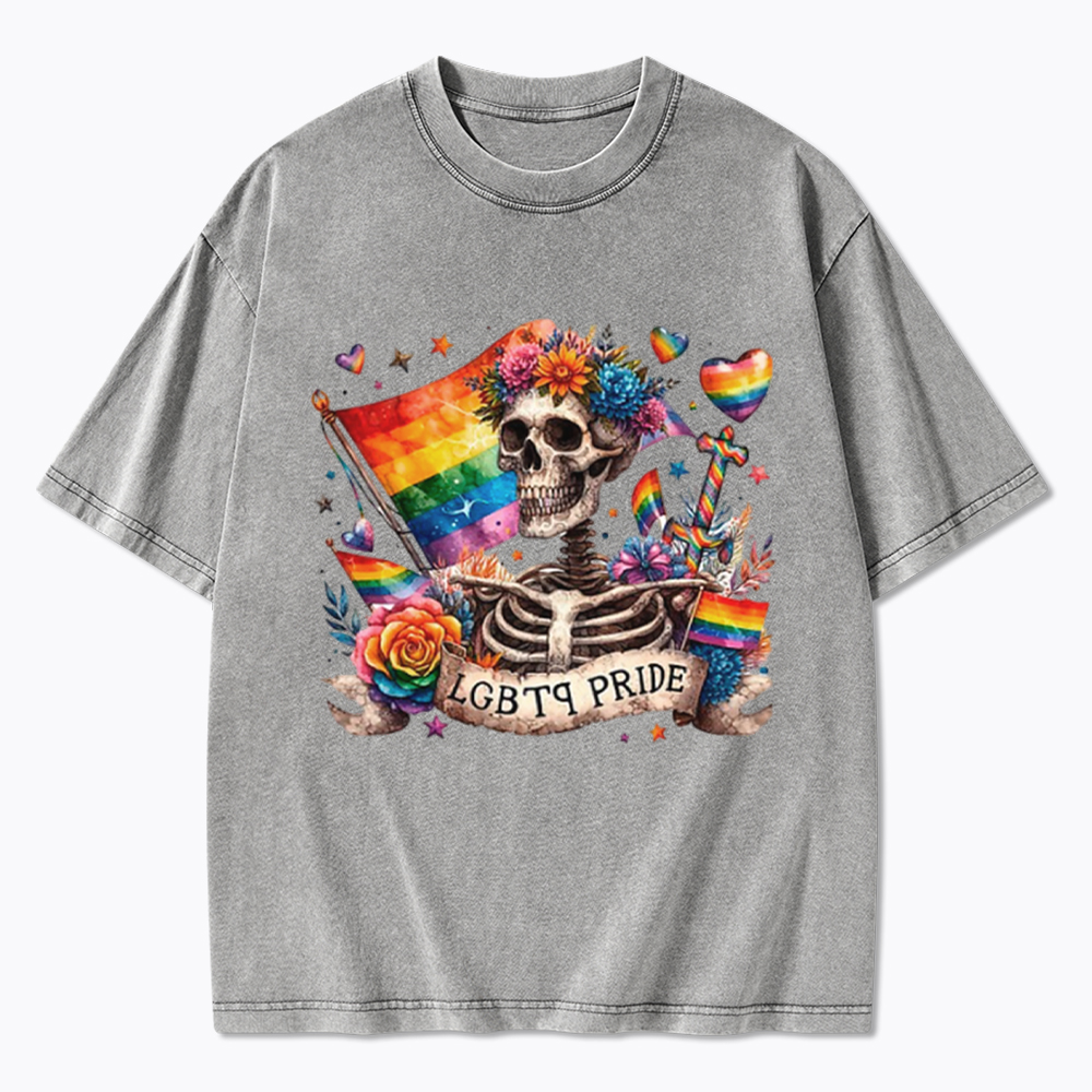 LGBTQ Pride Washed T-Shirt