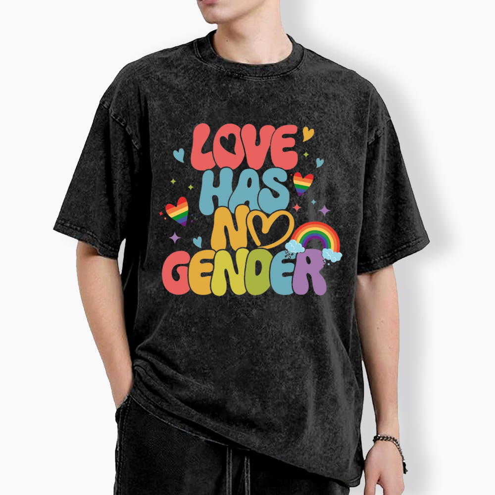 Love Has No Gender Washed T-Shirt