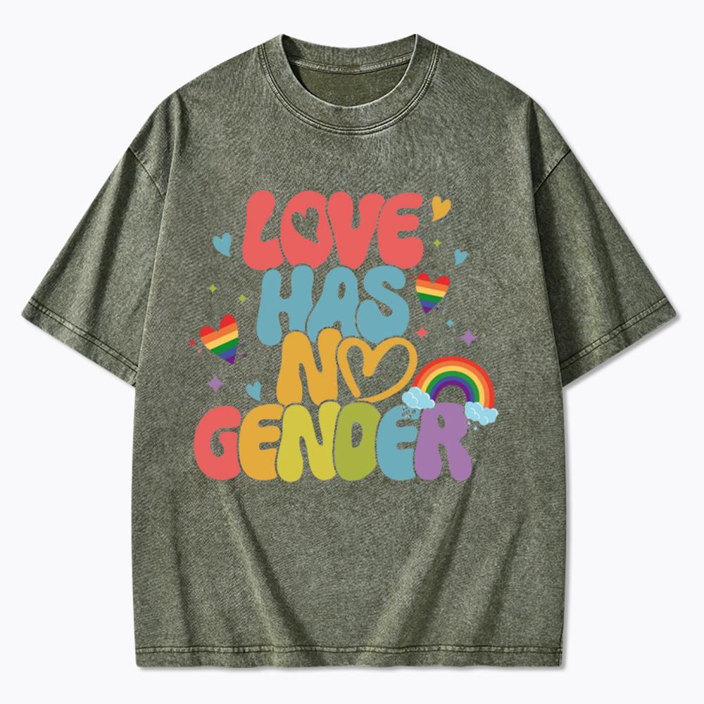 Love Has No Gender Washed T-Shirt