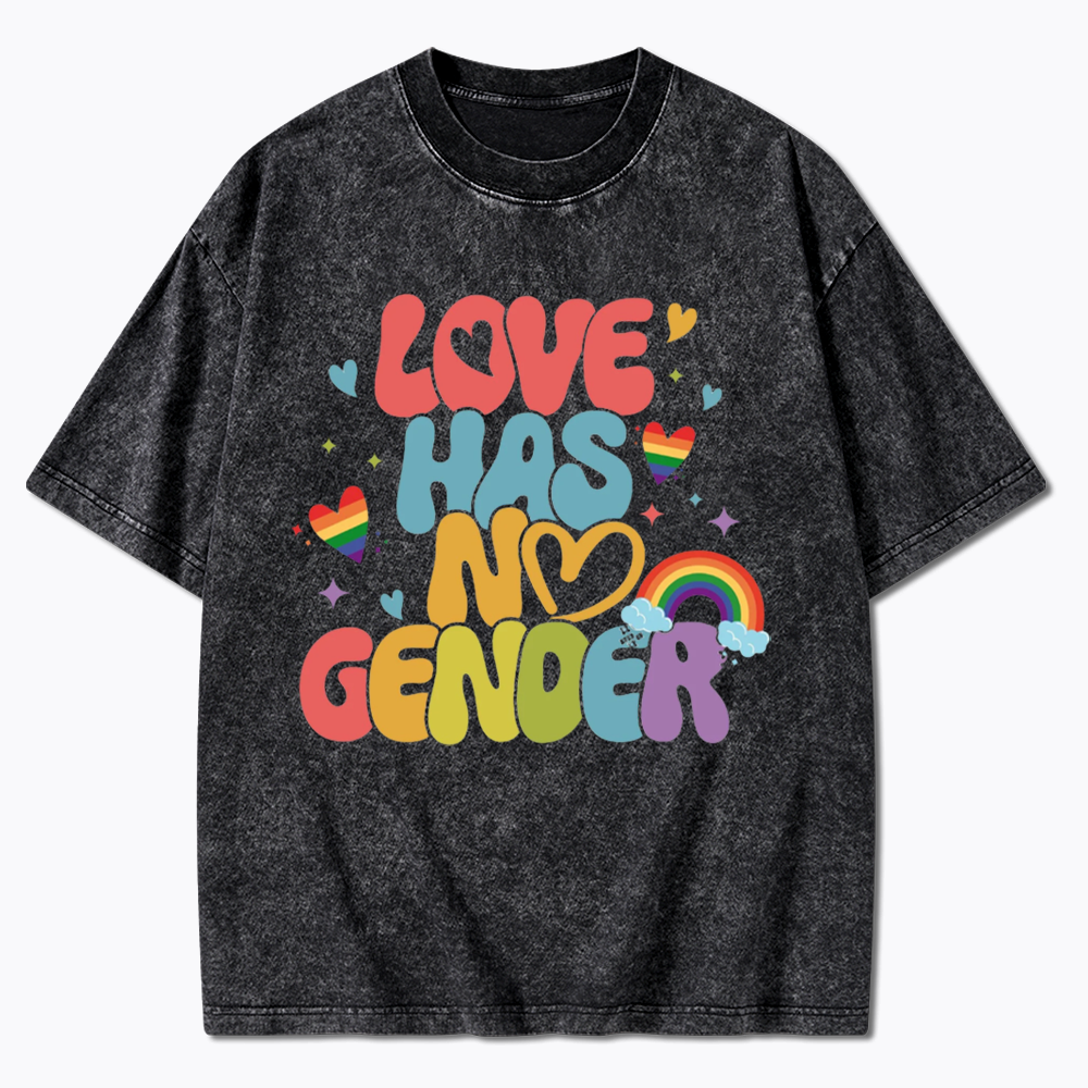 Love Has No Gender Washed T-Shirt