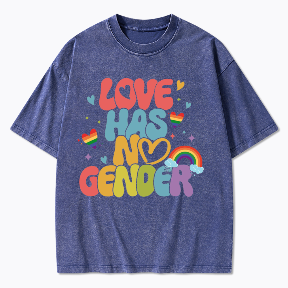 Love Has No Gender Washed T-Shirt