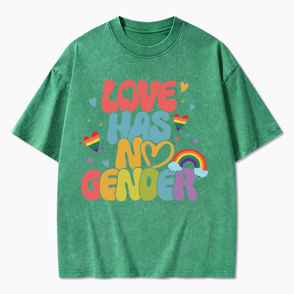 Love Has No Gender Washed T-Shirt