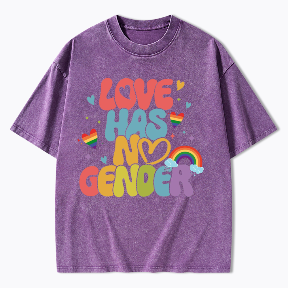 Love Has No Gender Washed T-Shirt