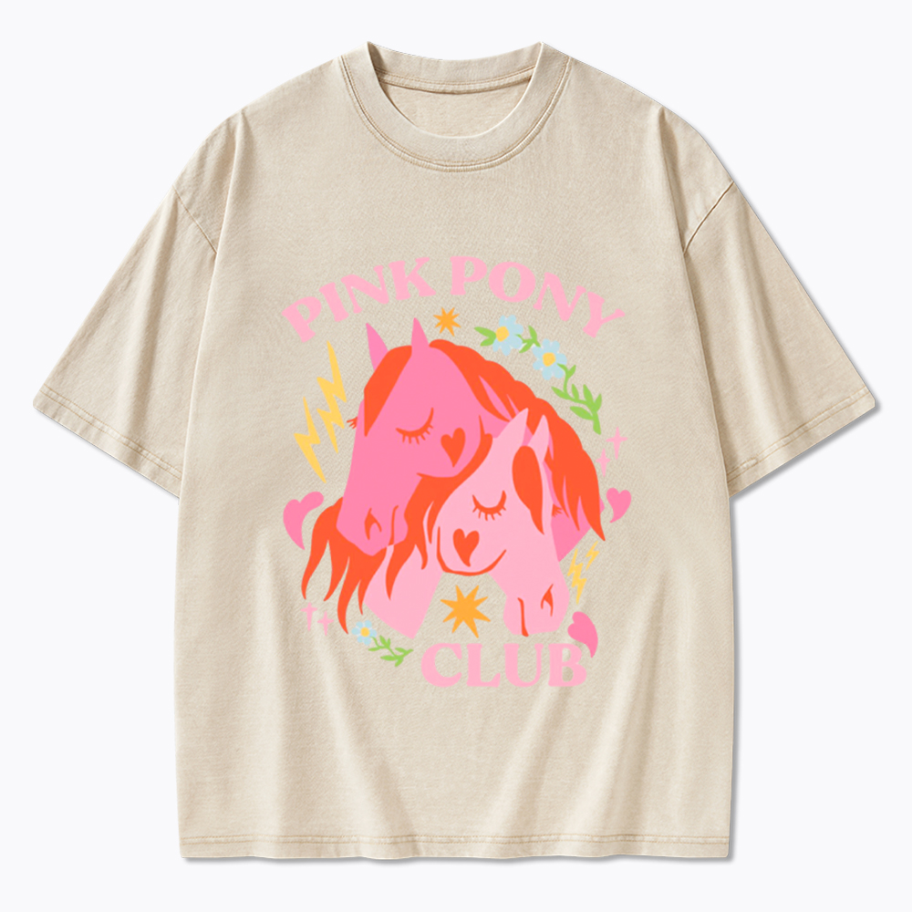 Pink Pony Washed T-Shirt