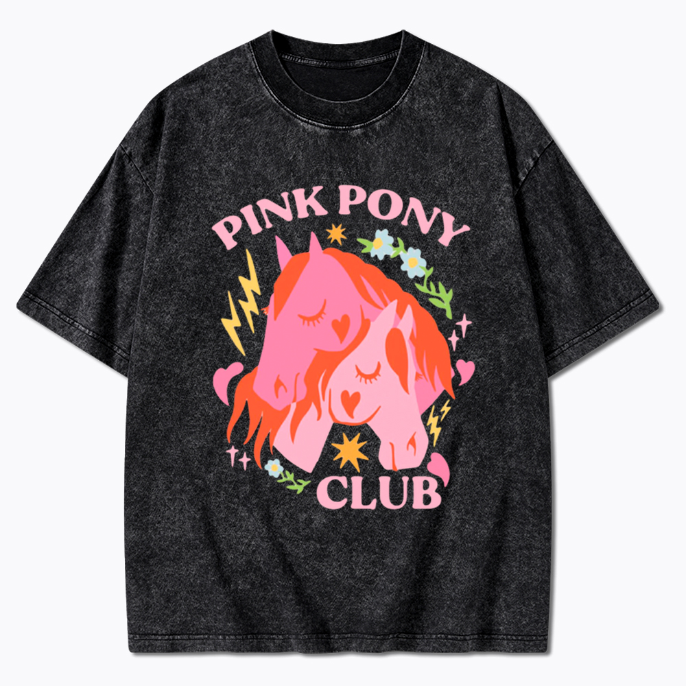 Pink Pony Washed T-Shirt