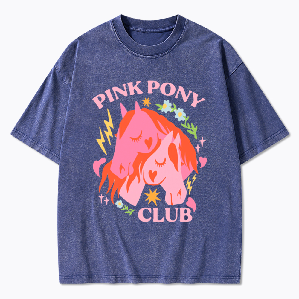 Pink Pony Washed T-Shirt