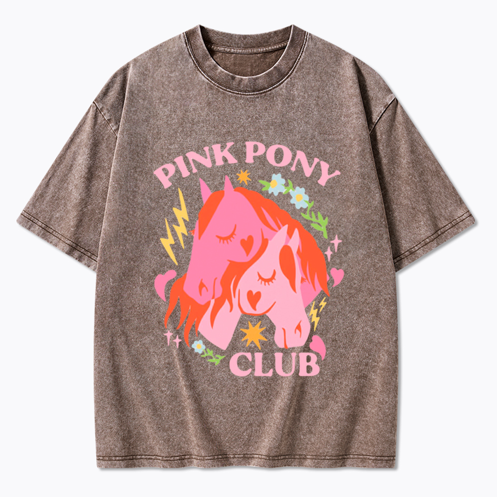 Pink Pony Washed T-Shirt
