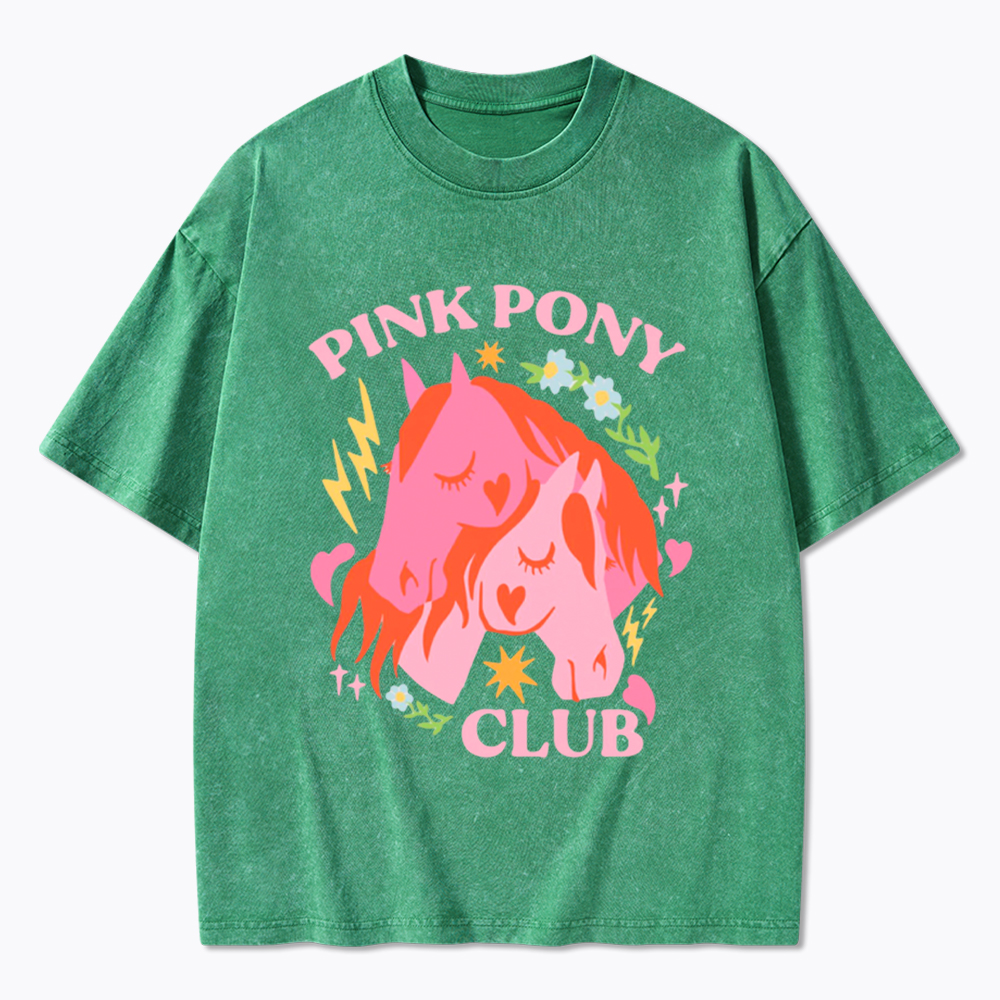 Pink Pony Washed T-Shirt