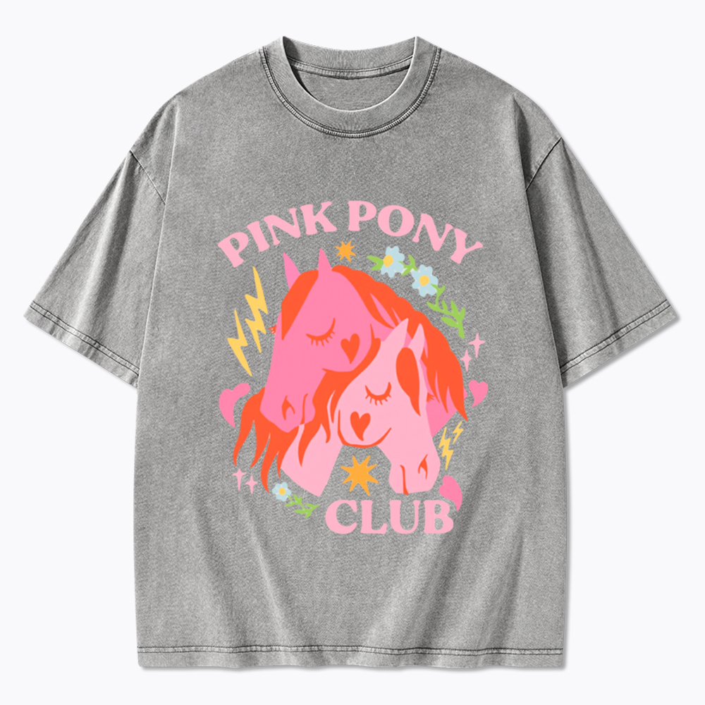 Pink Pony Washed T-Shirt
