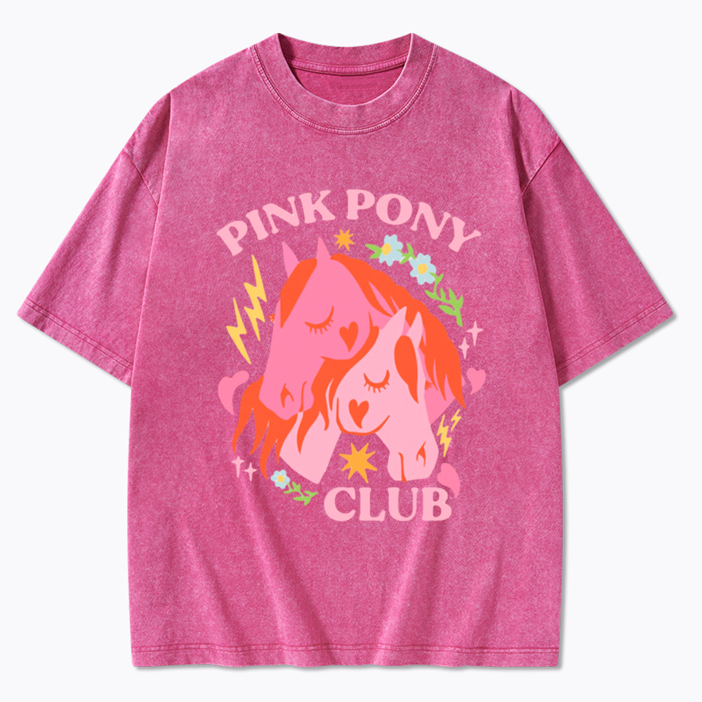 Pink Pony Washed T-Shirt