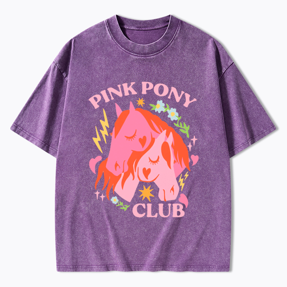 Pink Pony Washed T-Shirt