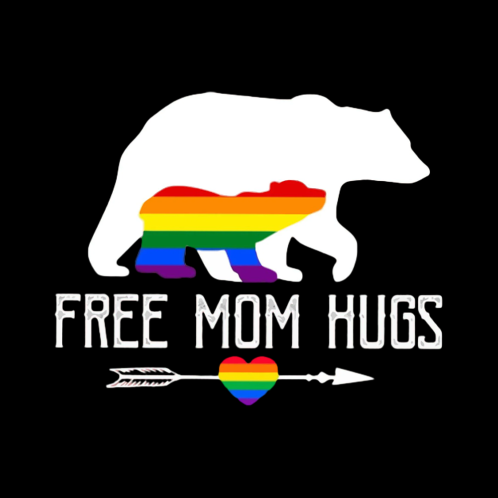 Free Mom Hugs Off Shoulder T-shirt