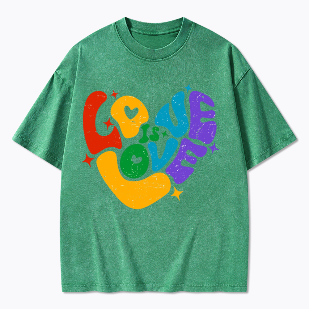 Love is Love Washed T-Shirt