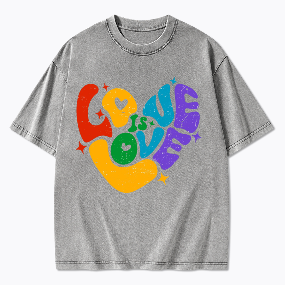 Love is Love Washed T-Shirt