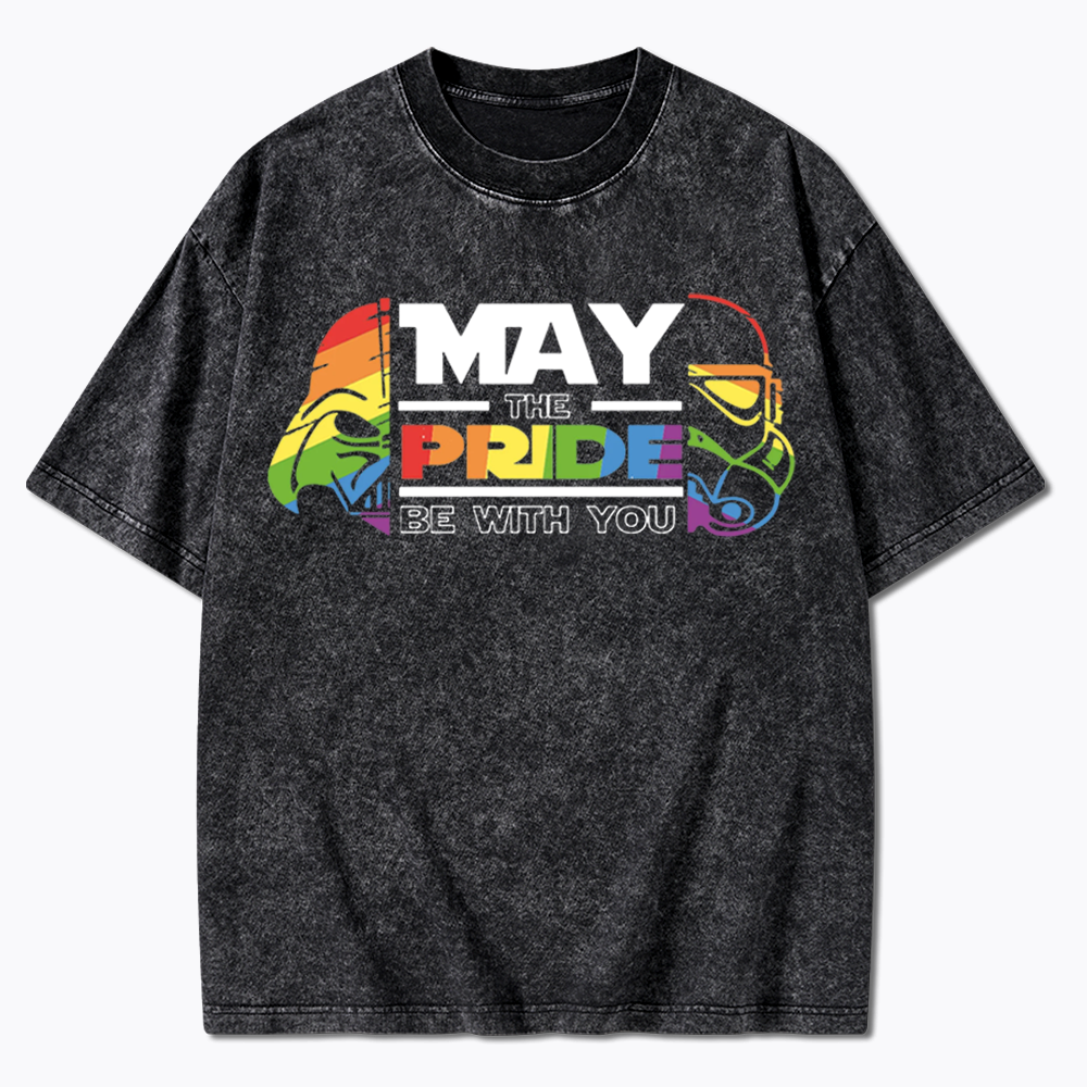 May the Pride be with You Washed T-Shirt