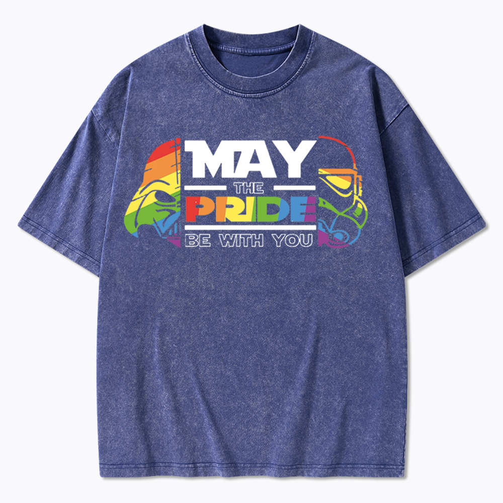 May the Pride be with You Washed T-Shirt