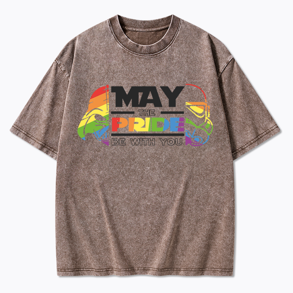 May the Pride be with You Washed T-Shirt